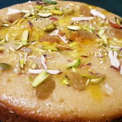 A picture of Butterscotch Fruit cake recipe.
