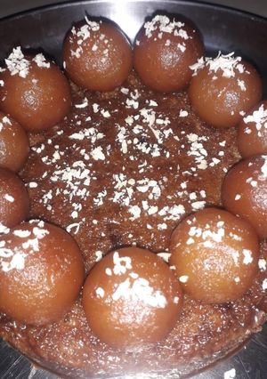 குளோப் ஜாமுன் (Gulab jamun recipe in tamil) செய்முறை முக்கிய புகைப்படம்
