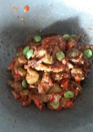 Foto resep Tumis terong teri