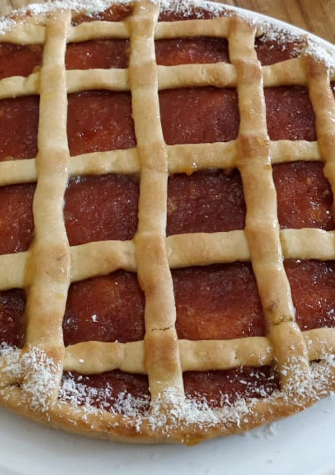 Una foto de Pastafrola sin manteca