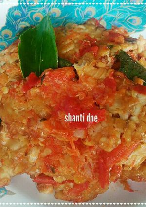 Foto resep Tempe Penyet Daun Jeruk