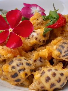 Hình của món Ốc hương trứng muối.