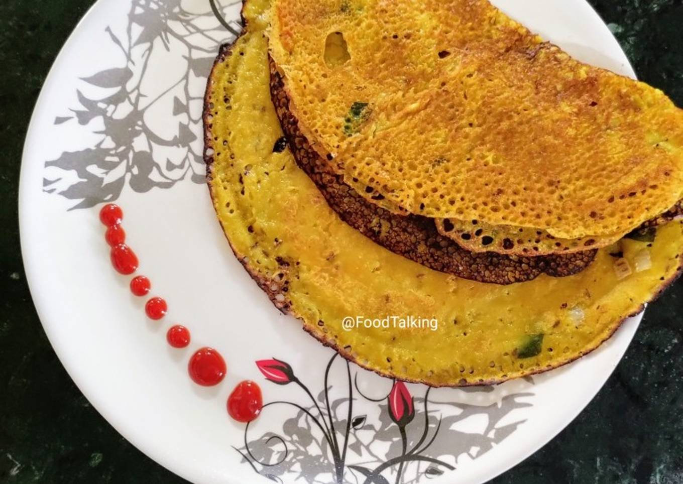 Instant Wheat Flour Dosa/ Atta Dosa