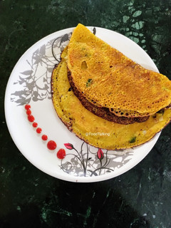 A picture of Instant Wheat Flour Dosa/ Atta Dosa.