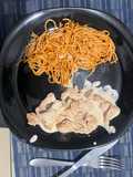 Pollo Cremoso Enchipotlado