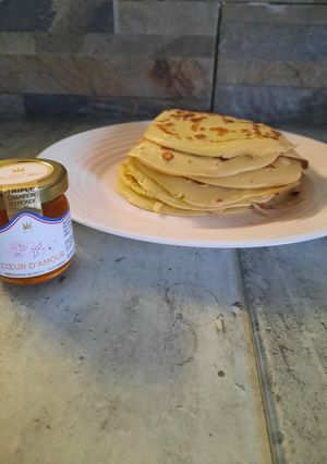 Une photo de Petites crêpes pour la Chandeleur 🥞