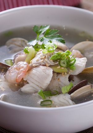 【元本山幸福廚房】幸福海鮮湯 的食譜成品照片
