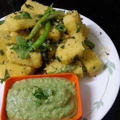 A picture of Das special Vati dal khaman.