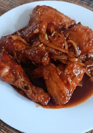 Foto resep Ayam saus inggris