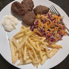 A picture of Kofta balls.