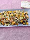 Sobras de arroz con verduras