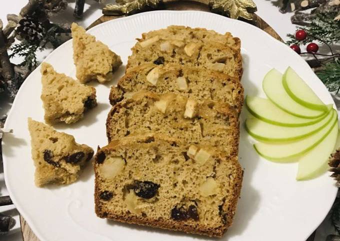 Recipe of Perfect Apple cinnamon & cranberry Loaf cake #onerecipeonetree🌲