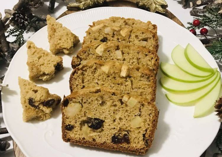 How to Make Quick Apple cinnamon &amp; cranberry Loaf cake #onerecipeonetree🌲