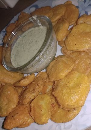 A picture of Aloo ka pakory.
