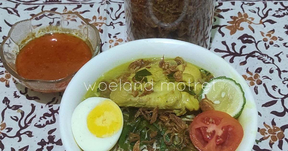 Soto Lamongan Bumbu Ikan Bandeng