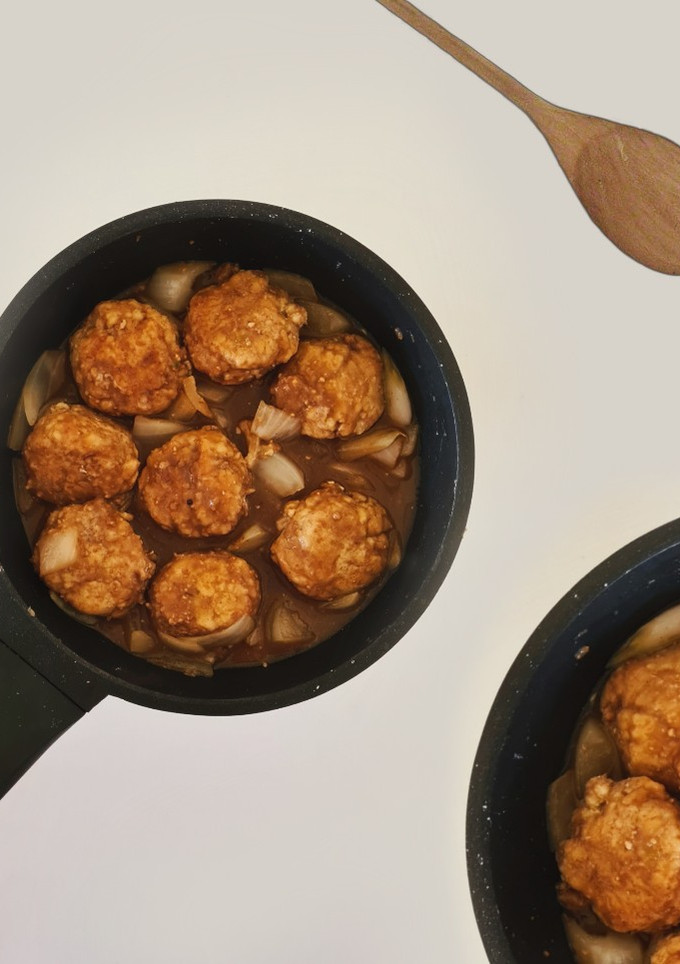 Una foto de Albóndigas de tofu 🧆