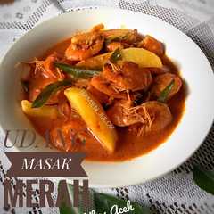 รูปของ Udang Masak Merah (khas Aceh)