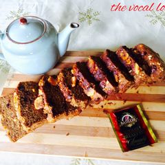 A picture of Eggless Whole Wheat Banana Bread.