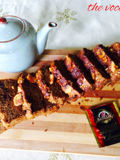 A picture of Eggless Whole Wheat Banana Bread.