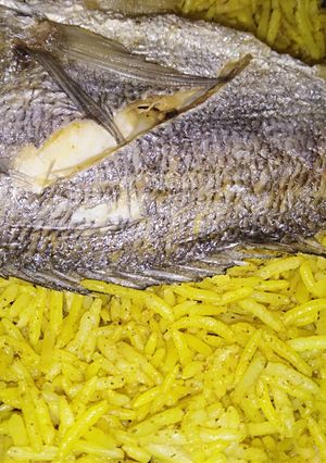 صورة لوصفة كبسة سمك
