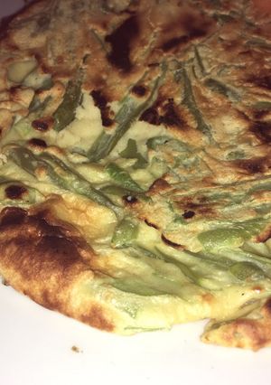 A picture of Green Bean Tortilla.