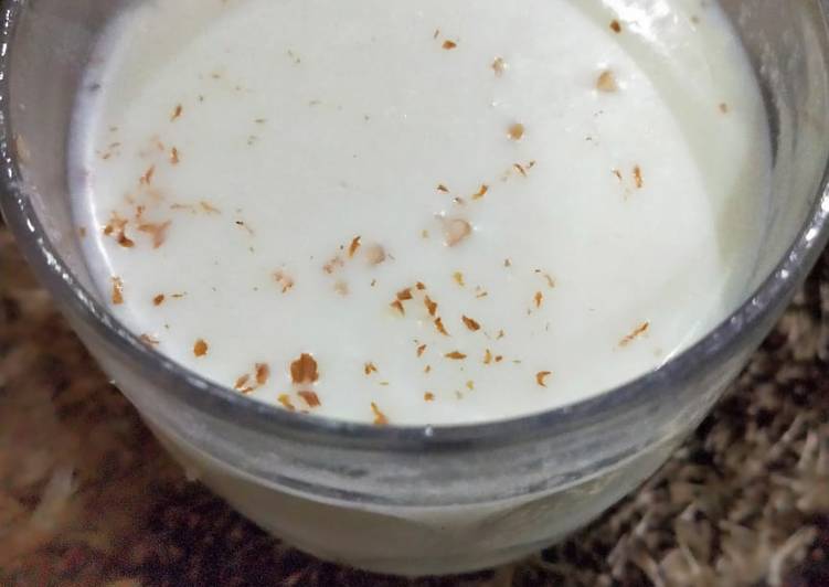 Simple Way to Prepare Milk badam shake