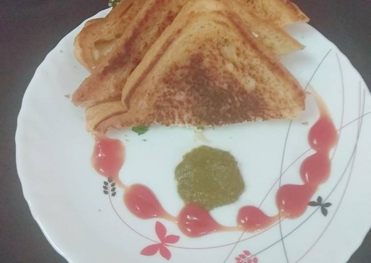 Recipe of Speedy Cottage cheese sandwich