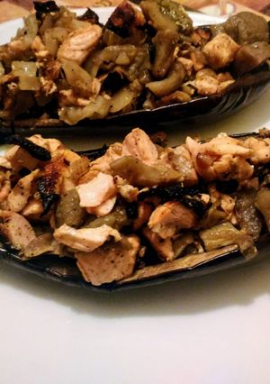Foto principal de Berenjena rellena de salmón