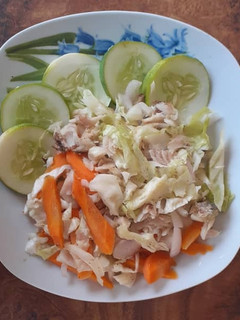 A picture of Steamed vegetables.