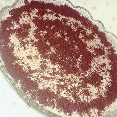 A picture of Oreo pudding (3 layers).