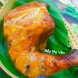 Đùi gà nướng nồi chiên không dầu gồm má và đùi gà (da gà,thịt gà và xương gà)