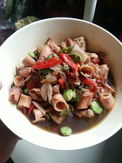 Foto resep Tumis kuah Cumi Asin