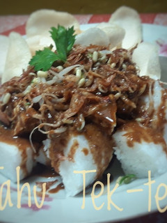 Foto resep TAHU Tek tek (tahu Lontong)
