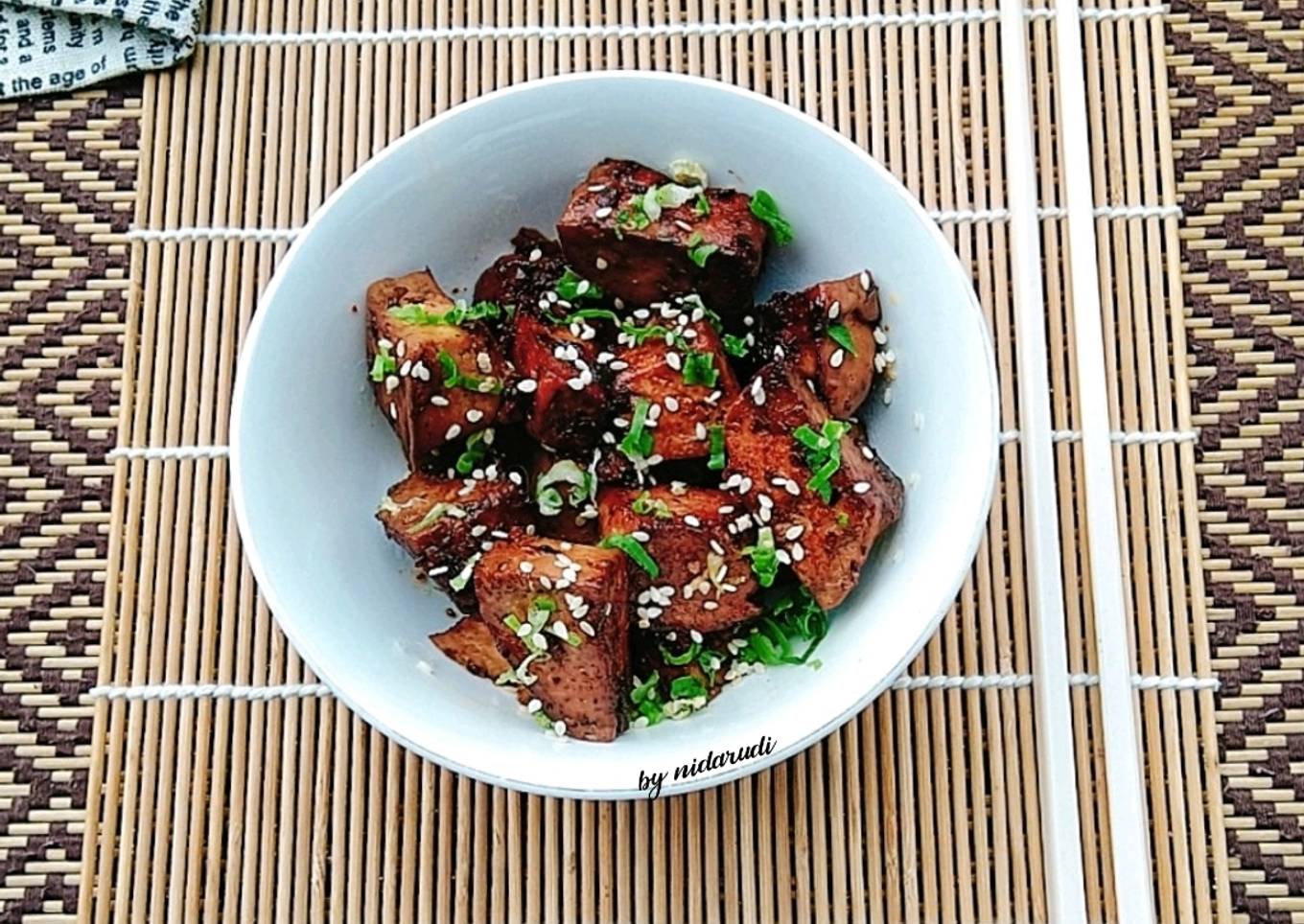 Tahu Panggang Teflon