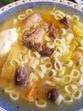 Sopita de menudencias