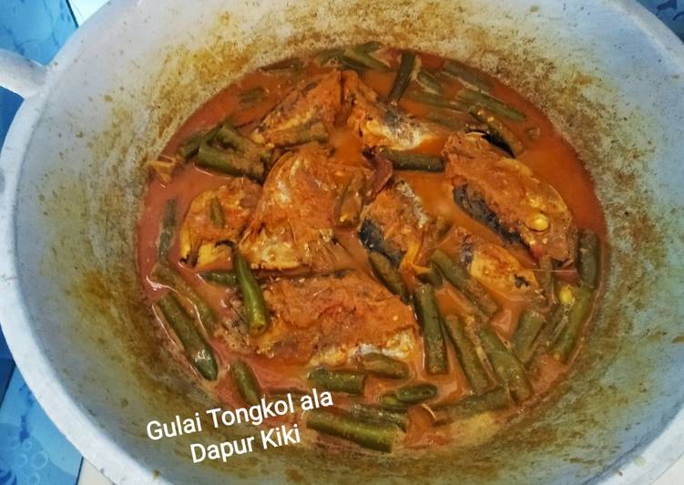 dari awal hingga akhir Membuat Gulai Tongkol Jadi, Enak