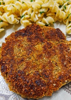 Una foto de Medallones de acelga y garbanzos 🌟🌱 Vegan