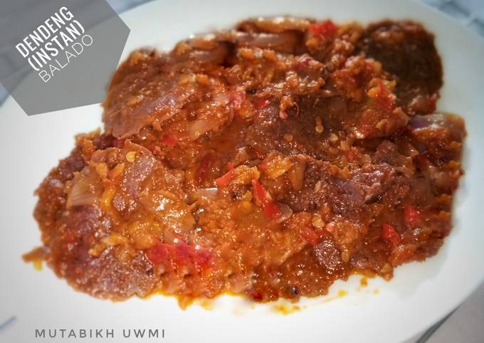 Dendeng (instan) Balado