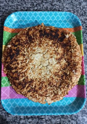 Una foto de Tortilla de avena