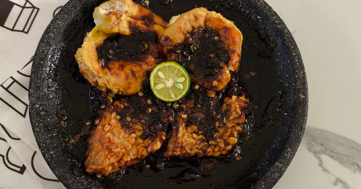 Tempe Tahu Goreng sambal kecap