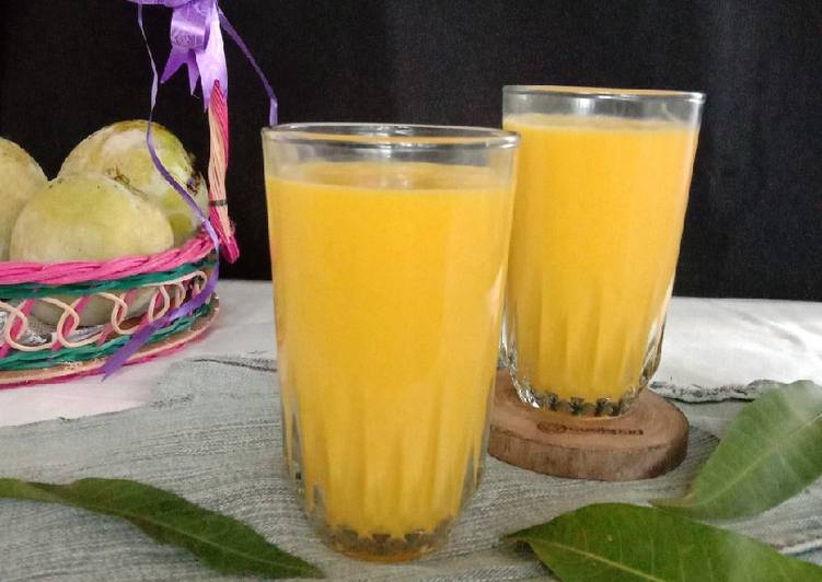 Langkah Mudah untuk Membuat Mango Juice🍹, Menggugah Selera
