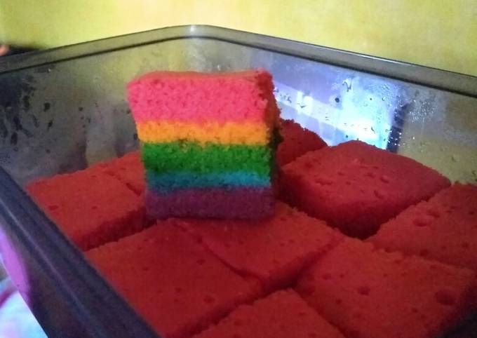 Resep Rainbow Cake Ny Lim Oleh Ratna Alya Cookpad Resep Rainbow Cake Ny Lim Oleh Ratna Alya Cookpad