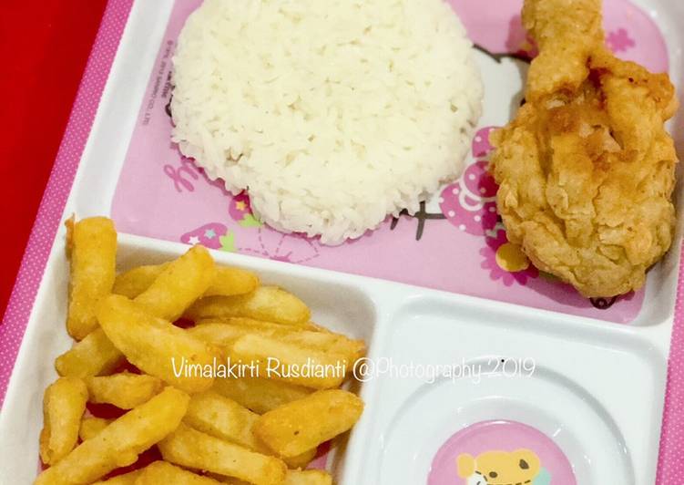 Kentang goreng ala kfc