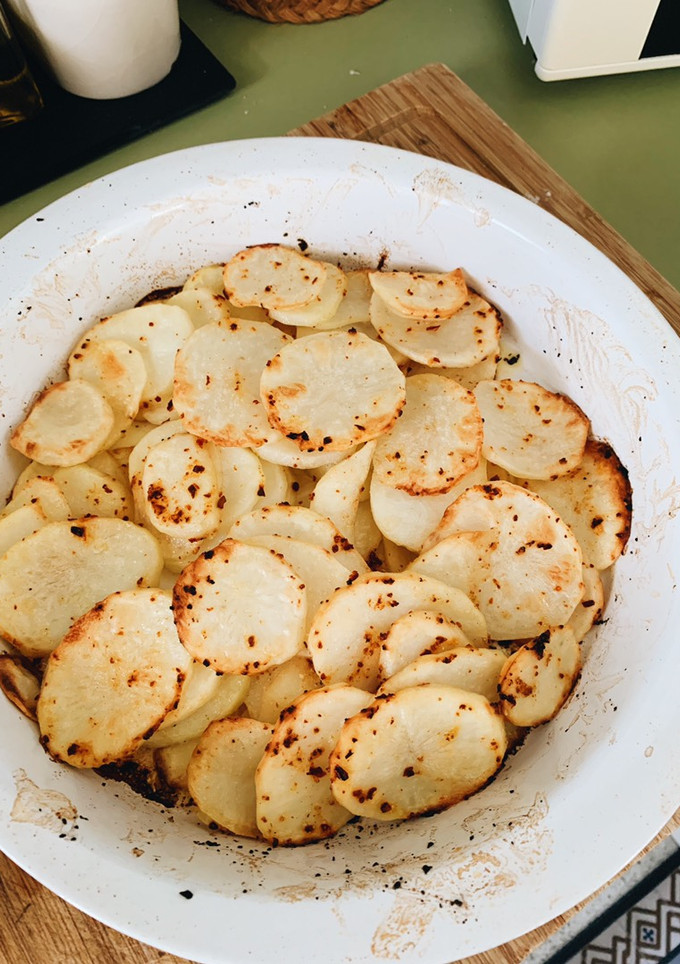 Una foto de Patatas al horno
