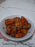 Sambal Goreng Ati Ampela Tempe