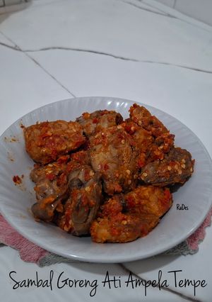 Foto resep Sambal Goreng Ati Ampela Tempe