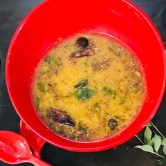A picture of Khatti daal.