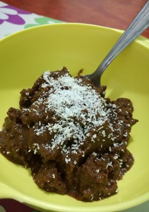 Una foto de Postre helado de calabaza, cacao y canela 😋