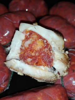 Una foto de Pollo con chorizo