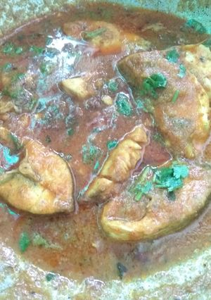 A picture of Fish curry.